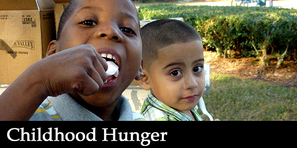 Childhood Hunger Header
